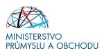 Logo Ministerstvo průmyslu a&nbsp;obchodu