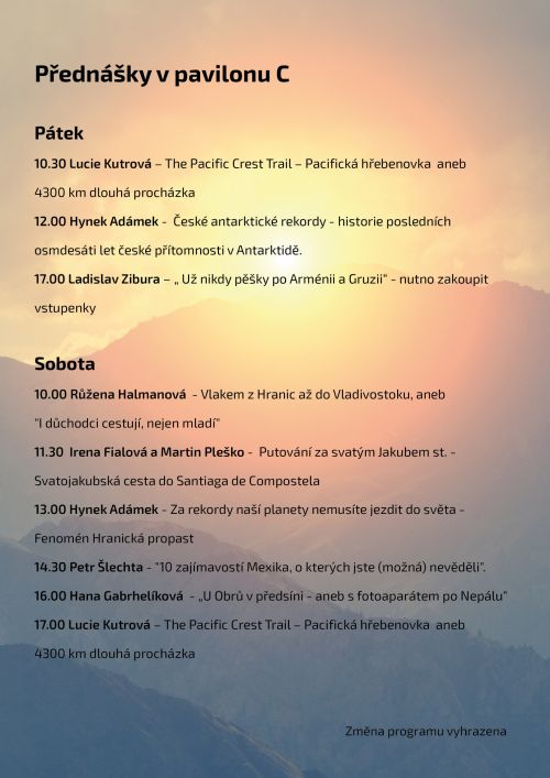 expo přednášky