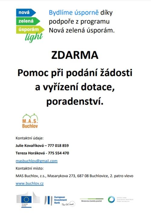 Nová zelená úsporám LIGHT